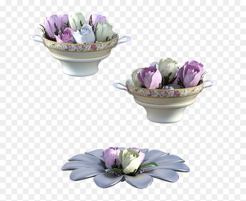 Artificial Flower, HD Png Download - shabby chic png