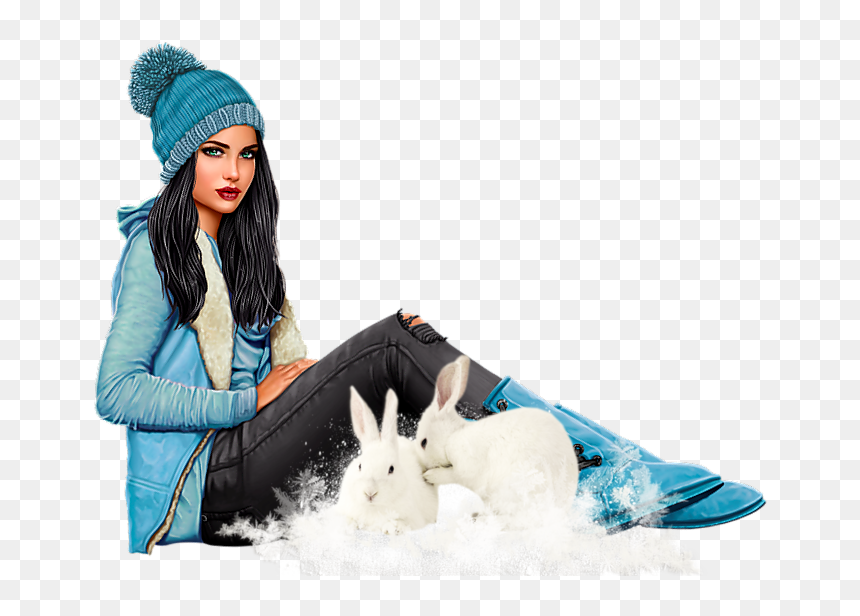 Mon Tube Femme Hivers Pour Vos Créas - Tubes Femmes Hiver Png, Transparent Png - tubes femmes png