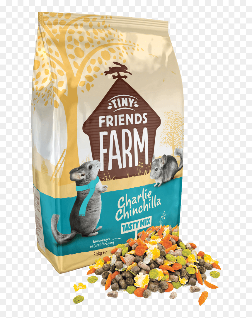 Tff Charlie Chinchilla Side Product - Tiny Friends Farm Guinea Pig Mix, HD Png Download - chinchilla png