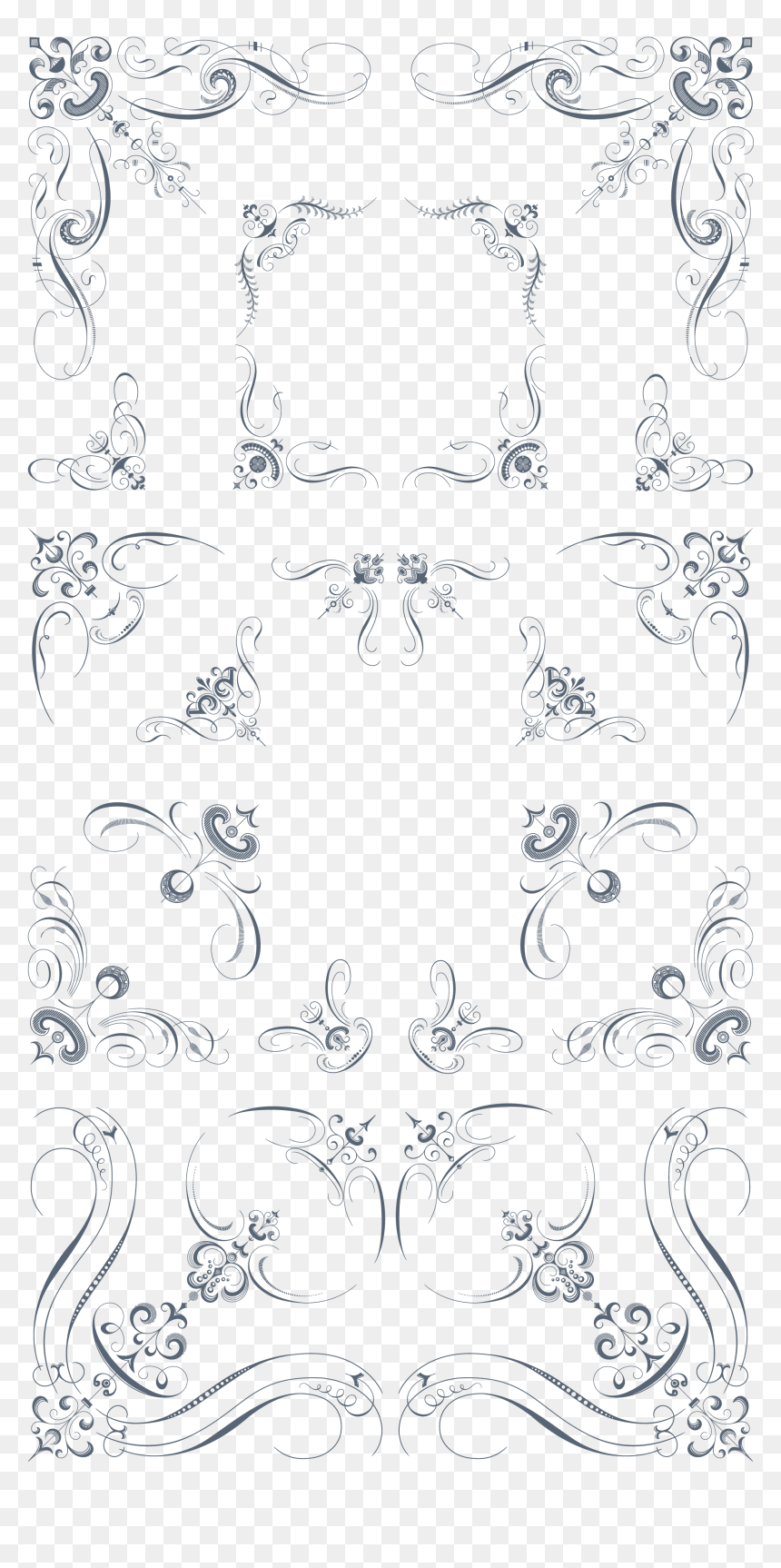 Vector Graphics, HD Png Download - vintage ornament png