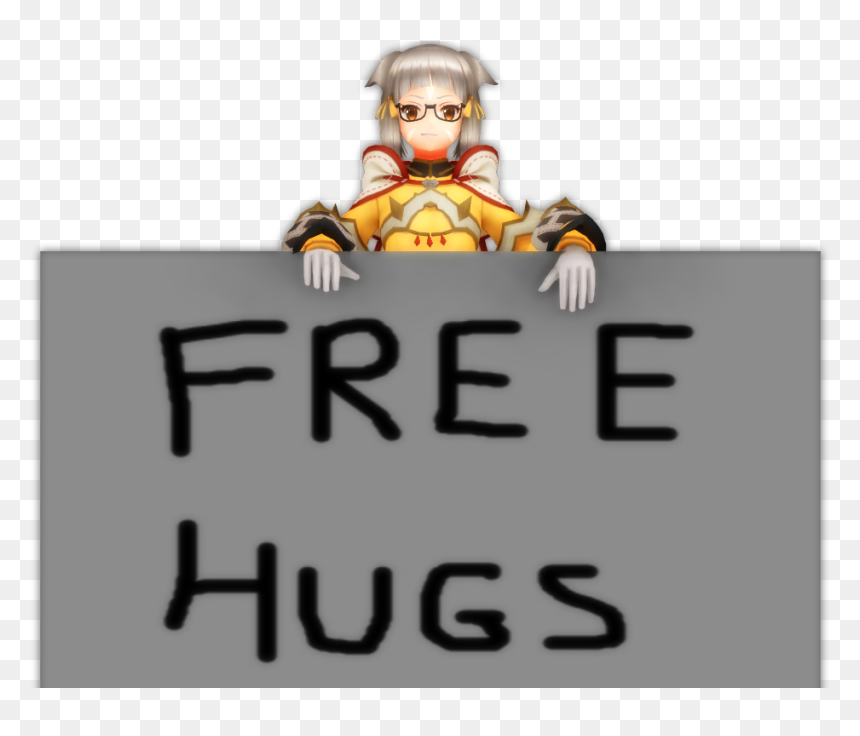 Neko Girl Free Hug, HD Png Download - cat girl png