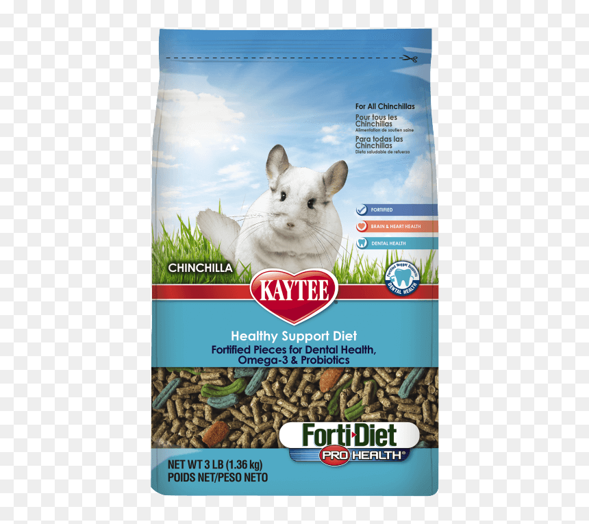 Kaytee Forti Diet Pro Health Adult Chinchilla Food - Chinchilla Food Petco, HD Png Download - chinchilla png