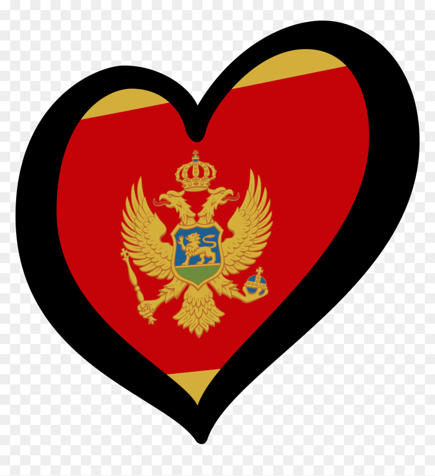 Kingdom Of Montenegro Flag Of Montenegro Montenegrin - Montenegro Flag, HD Png Download - country flags png