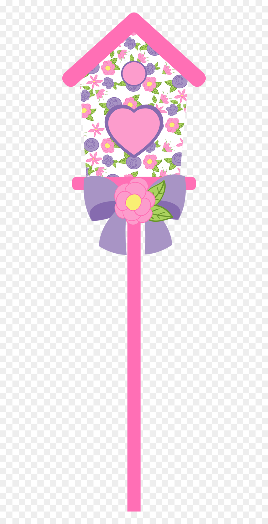 Birdhouse Clipart Shabby Chic Bird - Clip Art, HD Png Download - shabby chic png