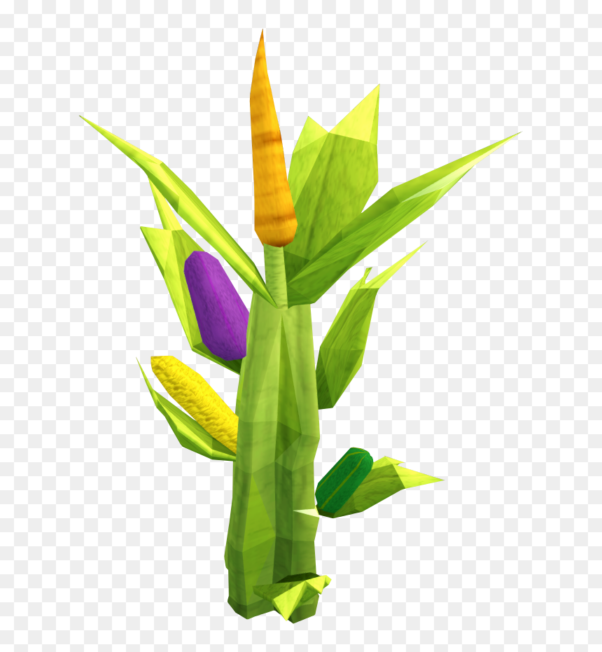 Grass, HD Png Download - corn plant png