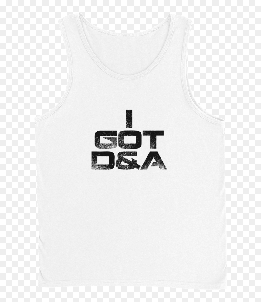 I Got D&a White Tank Top - Active Tank, HD Png Download - white tank top png