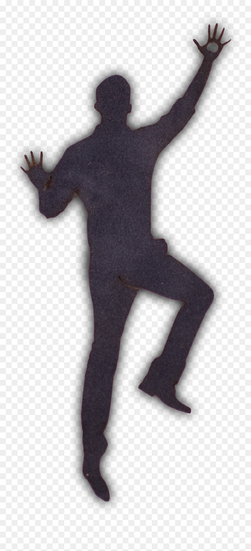 Silhouette, HD Png Download - person reaching png