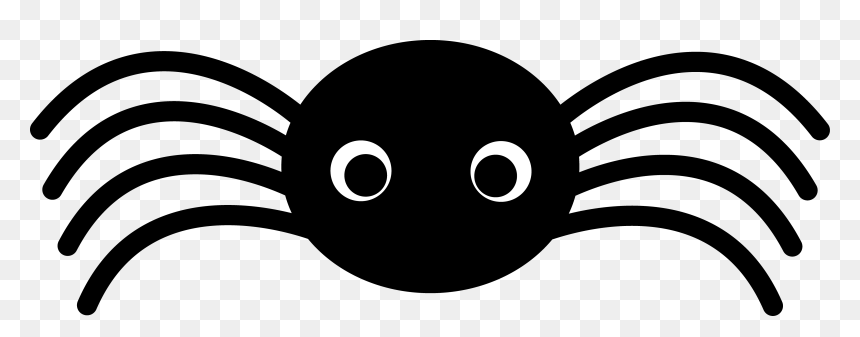 Picture Free Library - Cute Spider Clip Art, HD Png Download - spider clipart png