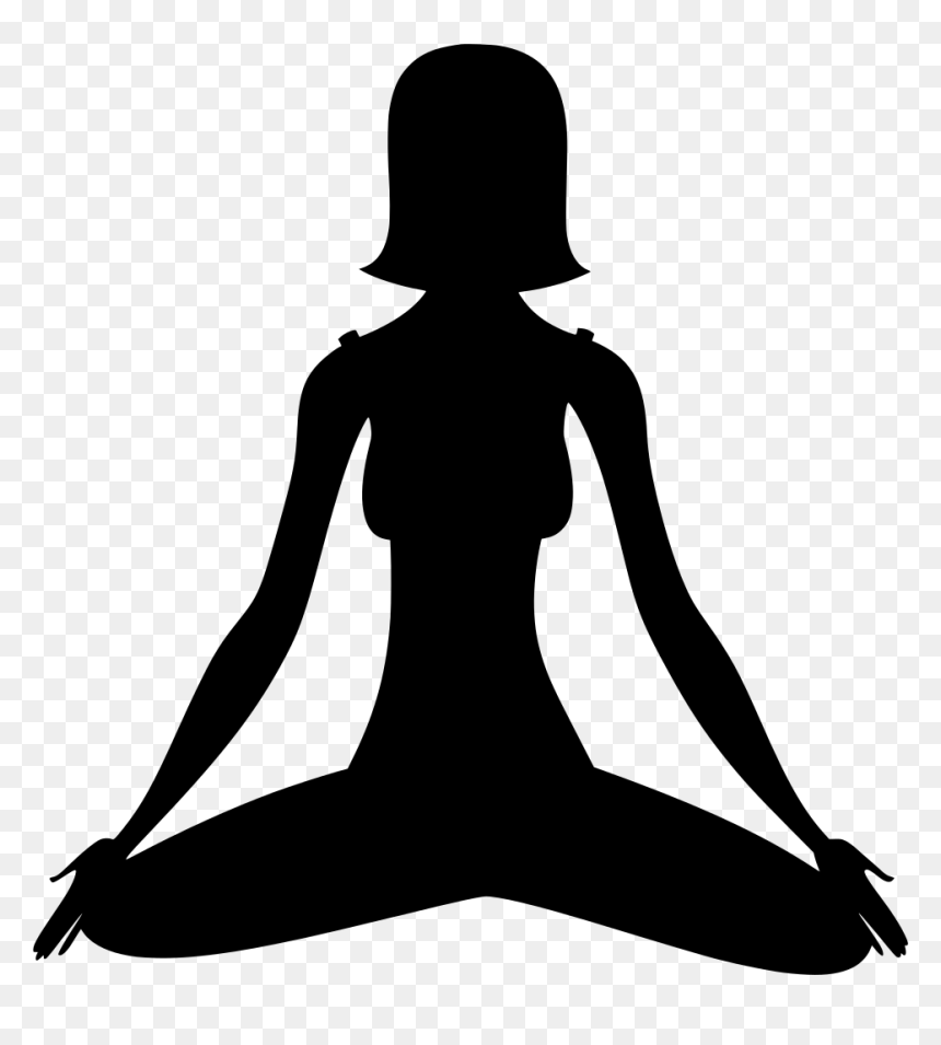 Meditation Silhouette Png , Png Download - Franc Maçonnerie Retuelle, Transparent Png - meditation silhouette png