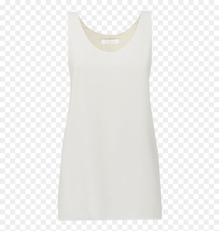 Chloe Iconic White Tank Top - Active Tank, HD Png Download - white tank top png