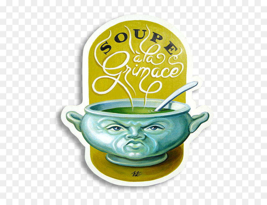 Soupe À La Grimace, HD Png Download - grimace png