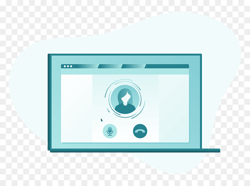 Customer Service Telephone - Circle, HD Png Download - voice png