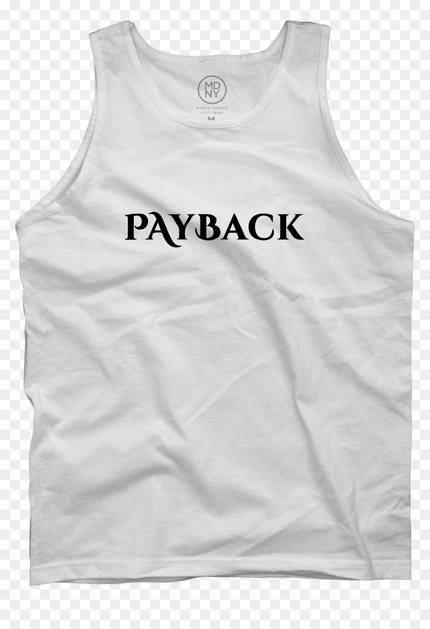 Payback White Tank Top - Active Tank, HD Png Download - white tank top png
