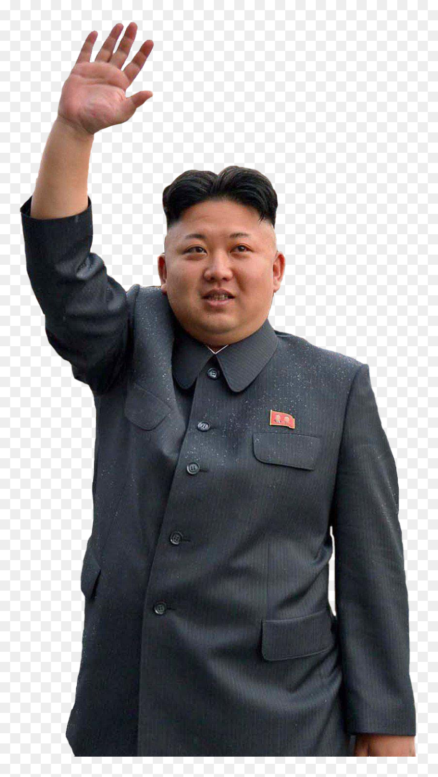 Standing Korea North Jongun States Person United - Kim Jong Un Hd, HD Png Download - north korea flag png