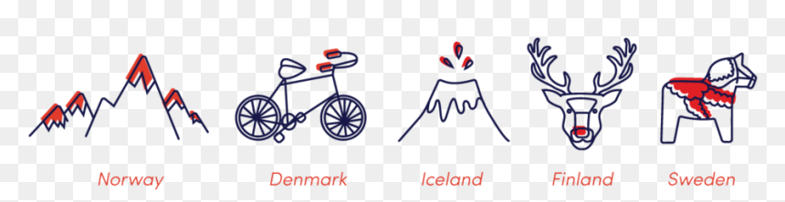 Hygge2, HD Png Download - iceland flag png