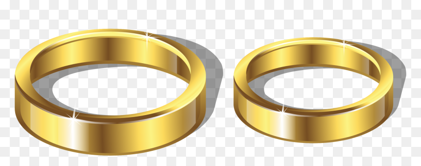Gold, HD Png Download - engagement ring clipart png