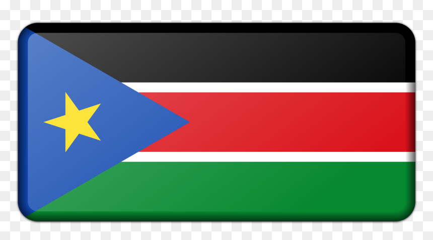 Flag Of South Sudan Clip Arts - Big South Sudan Flag, HD Png Download - north korea flag png