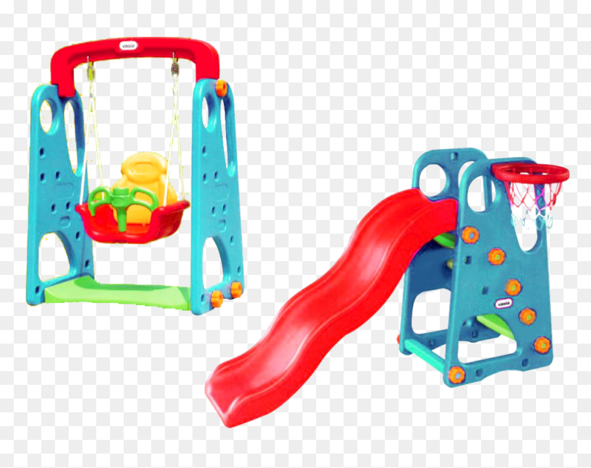 Indoor Playground Equipment For Children - Preschool Slides, HD Png Download - swing set png
