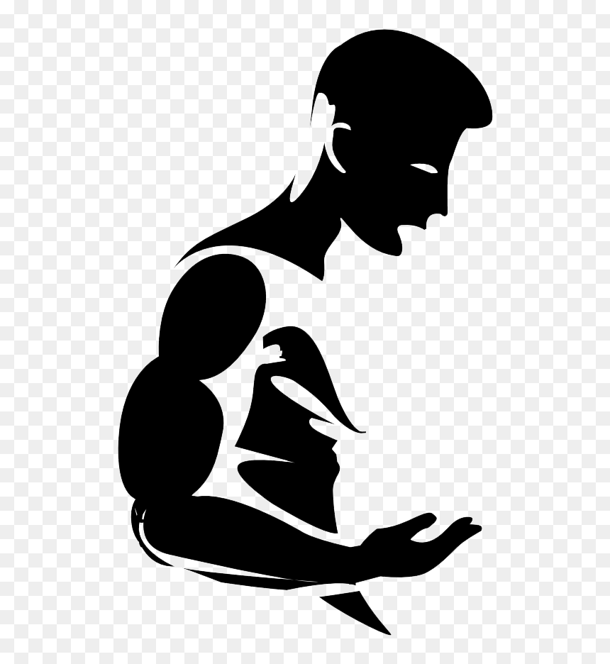 Illustration, HD Png Download - workout silhouette png