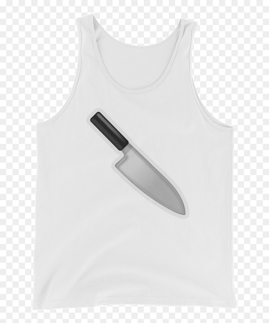 Men"s Emoji Tank Top - Active Tank, HD Png Download - white tank top png