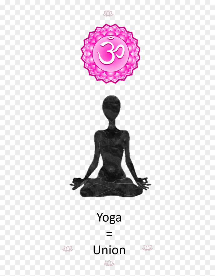 Yoga Poster, HD Png Download - meditation silhouette png