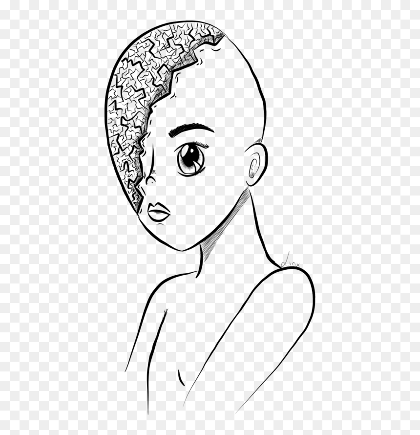 Sketch, HD Png Download - cyborg eye png