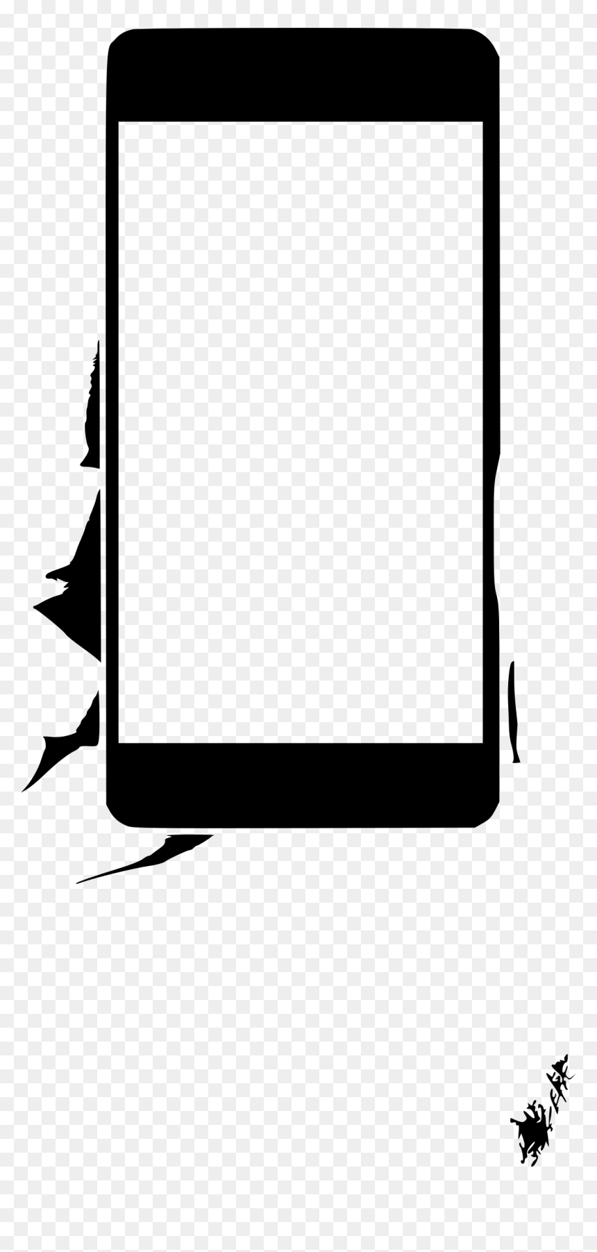 Mobile In Hand Clip Arts - Bubble Chat Wa Iphone, HD Png Download - flat hand png
