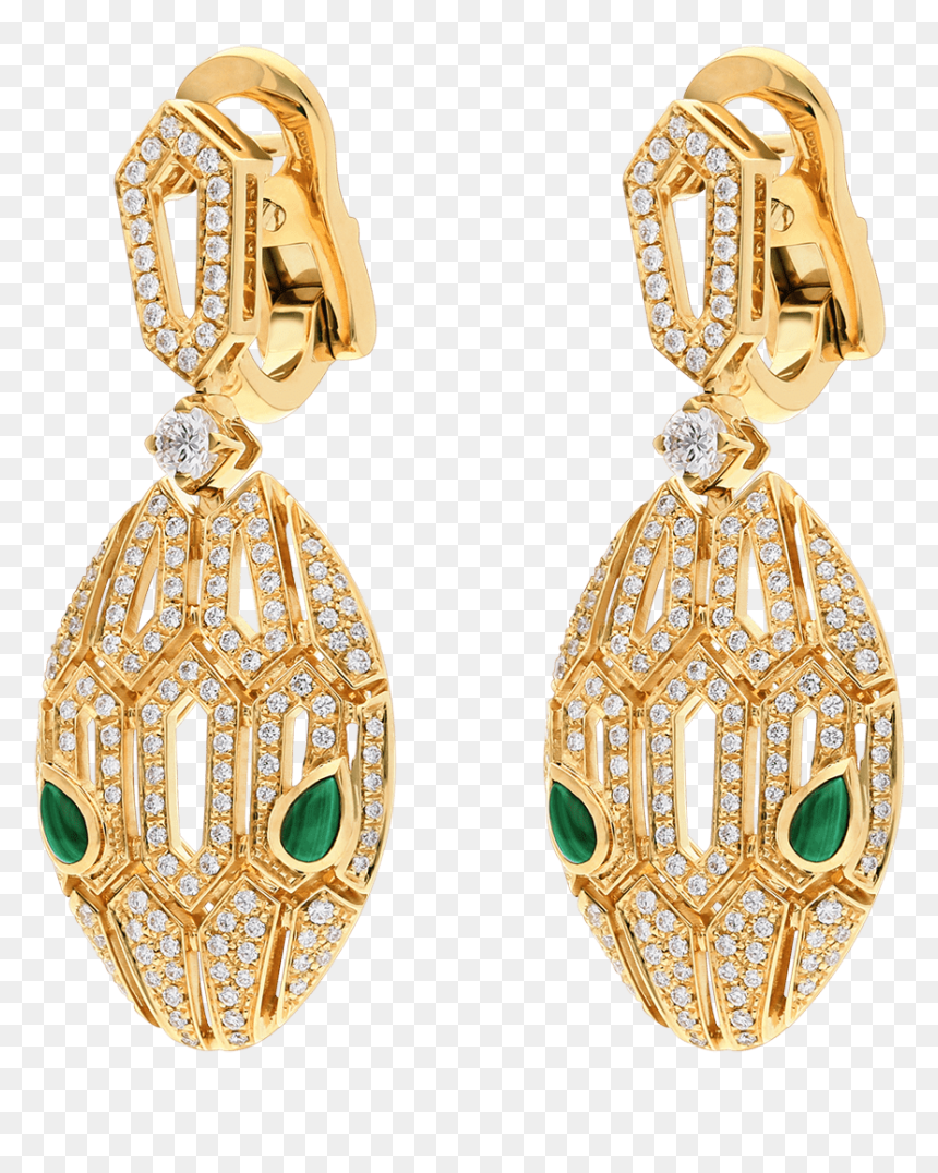 Earrings, HD Png Download - gold earring png