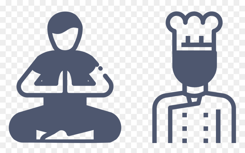 Restaurant, HD Png Download - meditation silhouette png