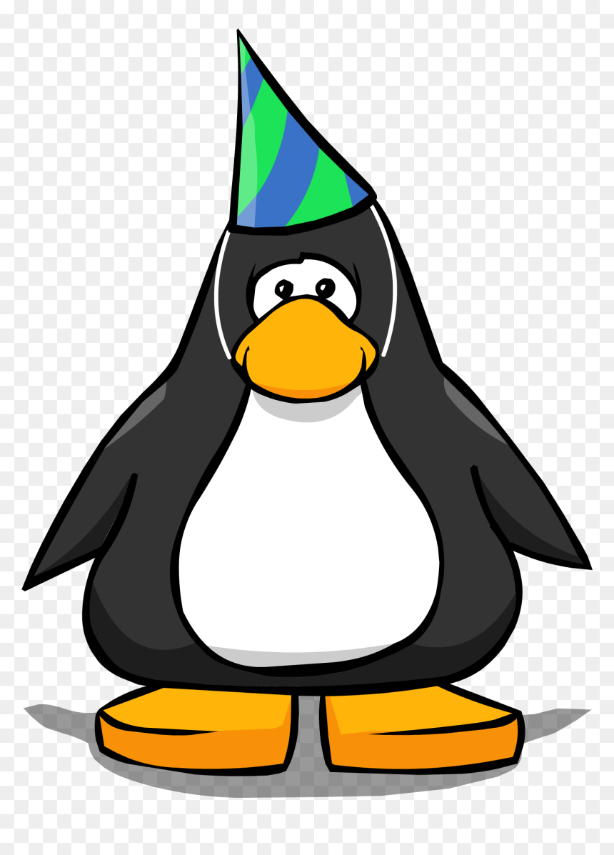 Club Penguin Wiki - Club Penguin Transparent, HD Png Download - party hat .png