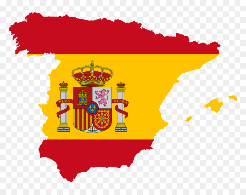 Espana Clipart Png Transparent Download Art,area,yellow - Spain Flag, Png Download - cancelado png