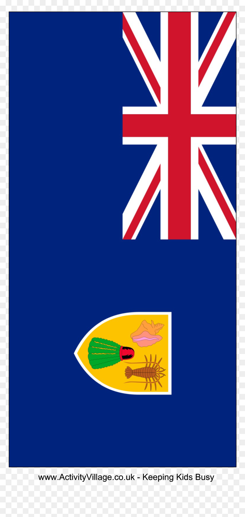 Turks And Caicos Islands Flag Main Image - Australian Flag Vertical, HD Png Download - bangladesh flag png