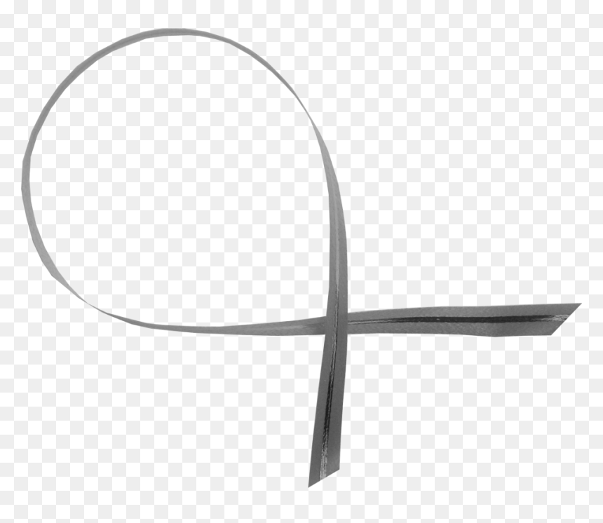Cross, HD Png Download - flowing ribbon png