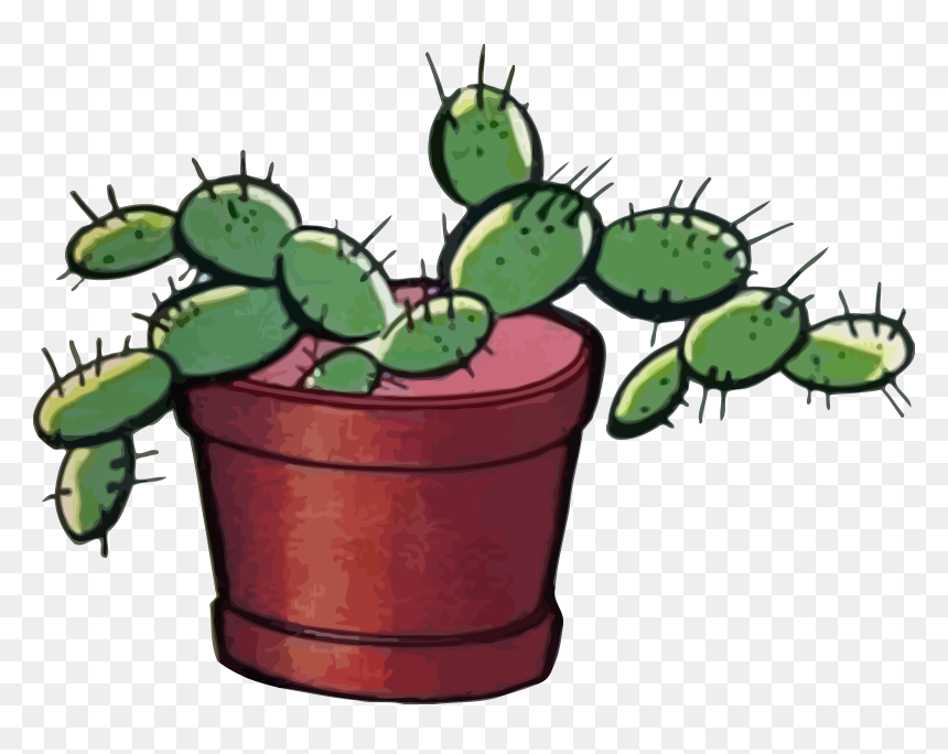 Cactus 3 Clip Arts - Cactus, HD Png Download - cartoon cactus png
