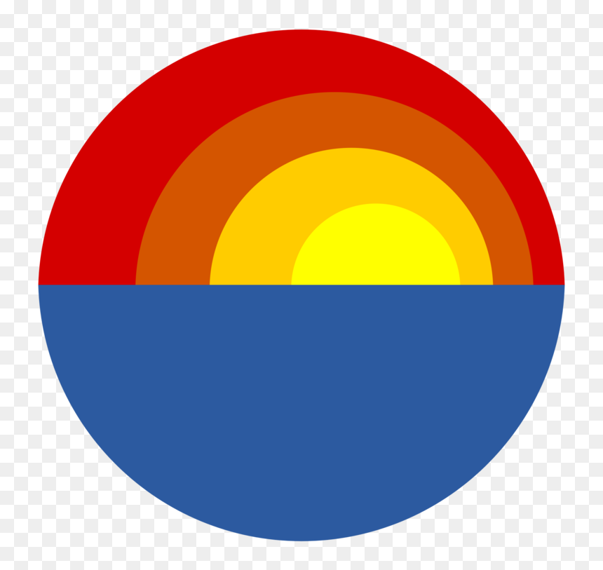 Colorfulness,target Archery,logo - Circle, HD Png Download - sunset clipart png