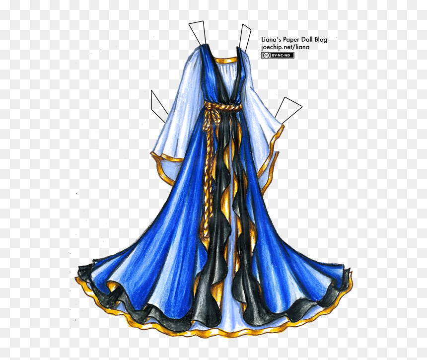 Dress, HD Png Download - flowing ribbon png