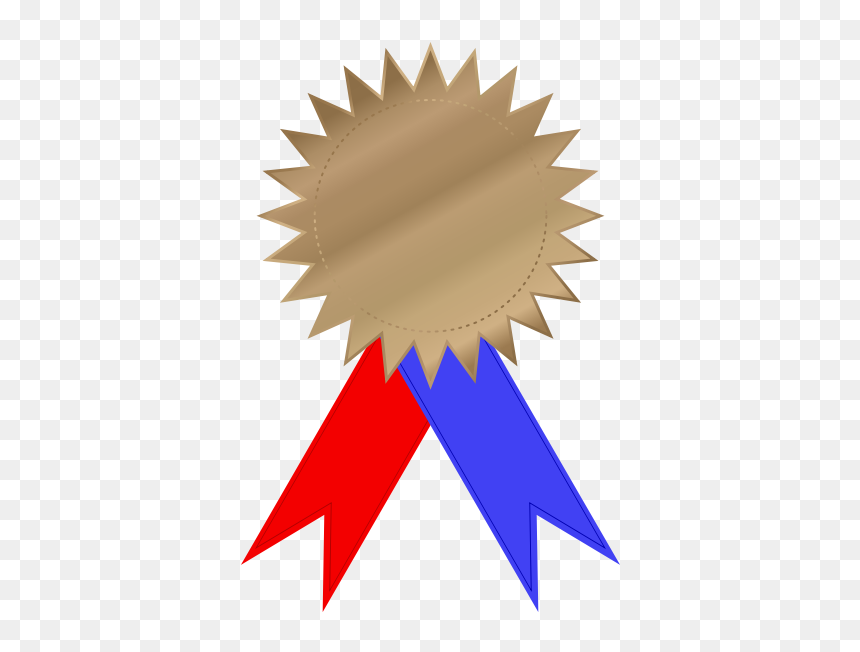 Bronze Medal - Badge Design Hd, HD Png Download - flowing ribbon png