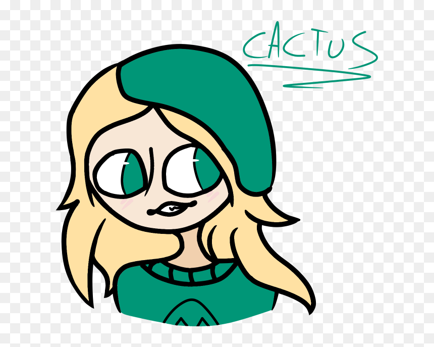 Cartoon, HD Png Download - cartoon cactus png