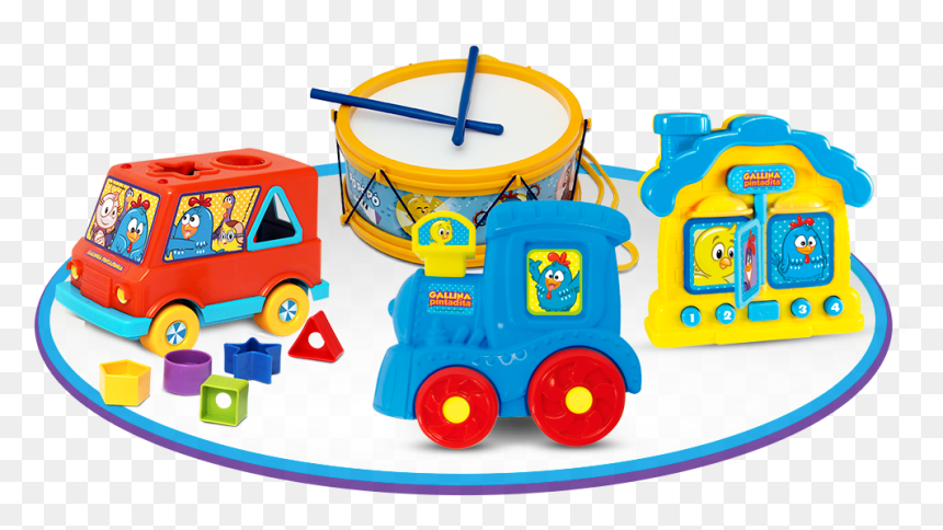Juguetes De La Gallina Pintadita , Png Download - Onibus Galinha Pintadinha Brinquedo, Transparent Png - gallina pintadita png