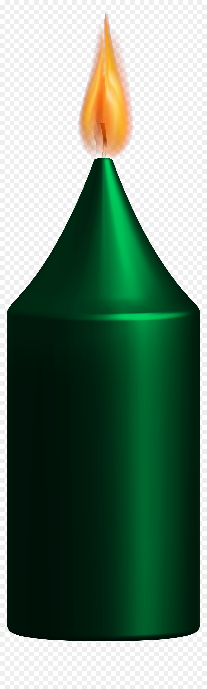 Green Candle Png Clip Art - Green Candle Clipart, Transparent Png - yankee candle png