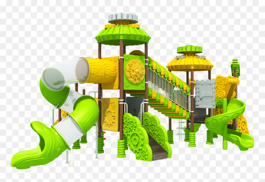 Amusement Park Safety Seesaw And Slide Equipment - Playground, HD Png Download - seesaw png