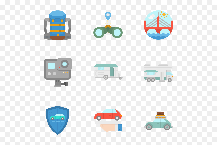 Clip Art, HD Png Download - road trip png