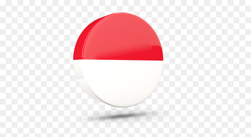 Glossy Round Icon 3d - Indonesia Flag 3d Png, Transparent Png - 3d button png