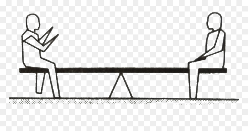 Bench, HD Png Download - seesaw png
