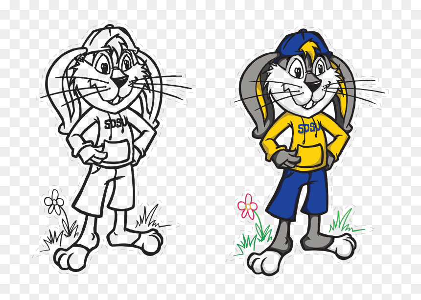 Flat Jack - Cartoon, HD Png Download - flat hand png