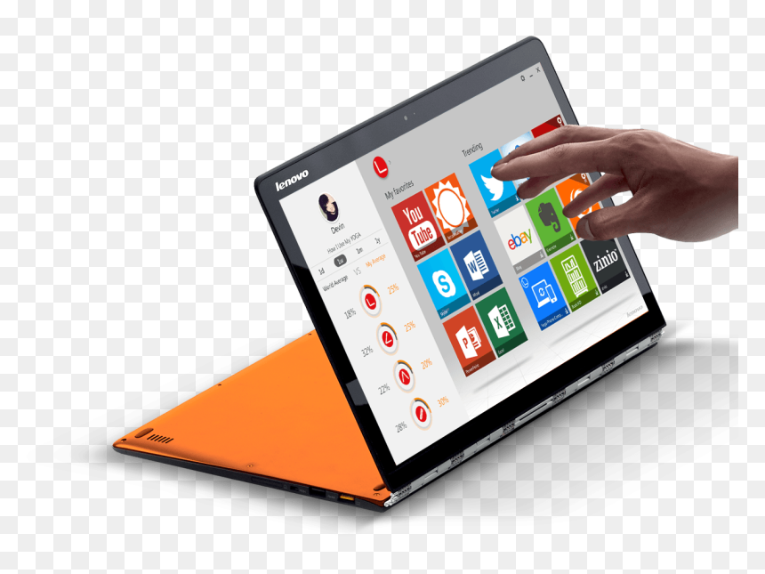 Lenovo Laptop Yoga Series, HD Png Download - lenovo png