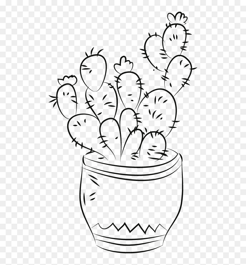Cartoon, HD Png Download - cartoon cactus png