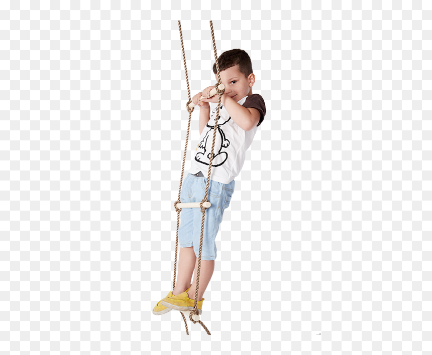 Climbing Rope Ladder Playground Swing Sets Standard - Western Concert Flute, HD Png Download - swing set png