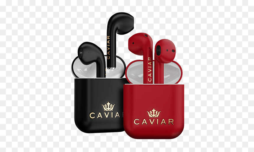 Red And Black Airpods, HD Png Download - airpods png