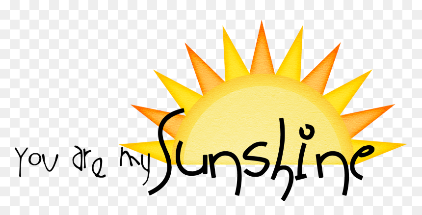ดูภาพทั้งหมดที่โฟลเดอร์ Clip Art - Your My Sunshine Png, Transparent Png - you are my sunshine png